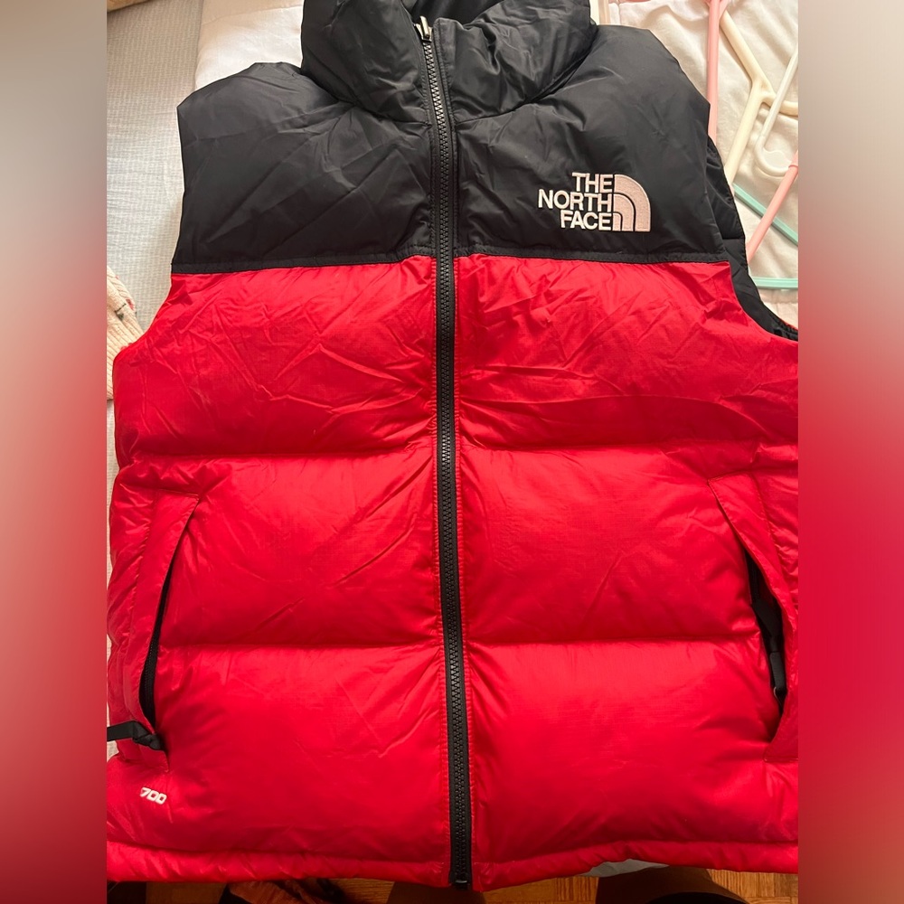 North face puffer vest